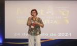 Elza Wolcoff, idealizadora dos Meetings Corporativos na abertura do evento;